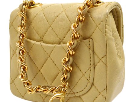 CHANEL 1990s Lambskin Belt Bag Micro 02203 Online Sale