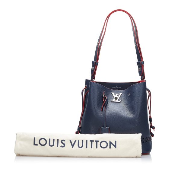 Louis Vuitton Lockme Braided Bucket Bag Hot on Sale