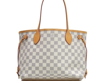 Louis Vuitton Damier Azur Neverfull PM Tote Bag Online now