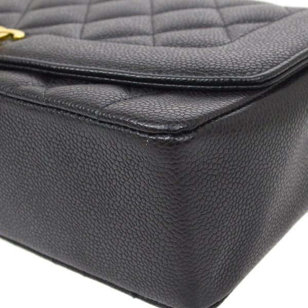 CHANEL  Black Caviar Diana Medium 92117 Hot on Sale