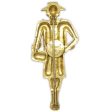 CHANEL 1980s Coco  Brooch Gold 88059 Discount