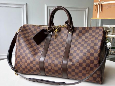 Louis Vuitton LuGucciage Bag Damier 50cm Brown For Discount