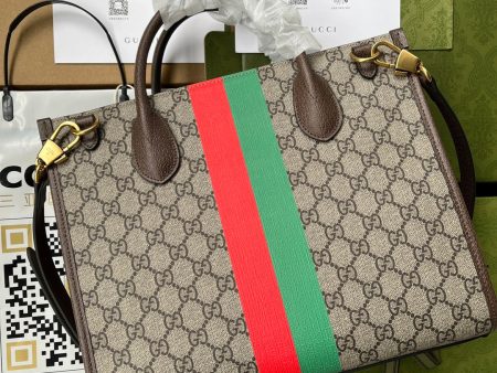 Gucci Tiger GG Medium Tote Bag Online now