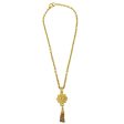 CHANEL * 1994 Filigree Tassel Necklace ao34152 For Discount