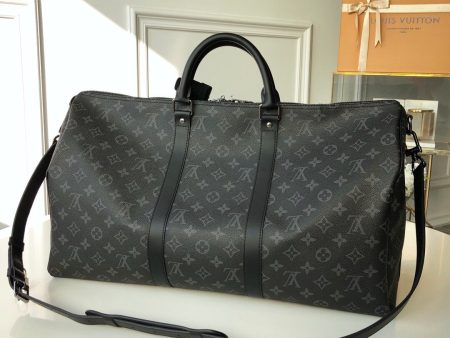 Louis Vuitton LuGucciage Bag Monogram 50cm Black Online now