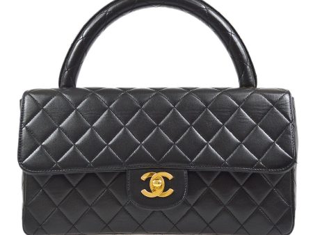 CHANEL 1991-1994 Classic Flap Handbag Medium 62699 Supply