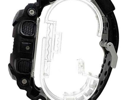 CASIO watch G-Shock black GA-120 men s rubber SS quartz  big case world time G-shock calendar digital analog battery type Online Sale