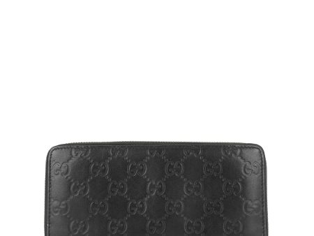 Zip Around Continental Guccissima Leather Wallet Hot on Sale