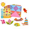 BalleenShiny Baby Toys 3D 54Pages Origami Cartoon Animal Book Toy Kids DIY Paper Art Baby Early Learning Education Toys Gifts Sale