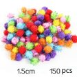 DIY Craft Supplies Soft Plush Ball Fluffy Pom Poms for Kids Crafts Toy For Children Fantanstic Handmade Arts 2019 Wholesale Sale