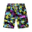 Hot Mens Board Short Print Swimwear Swimsuits Surf Board Beach Wear Male Casual Loose Swim Trunks Shorts Quick Dry For Cheap