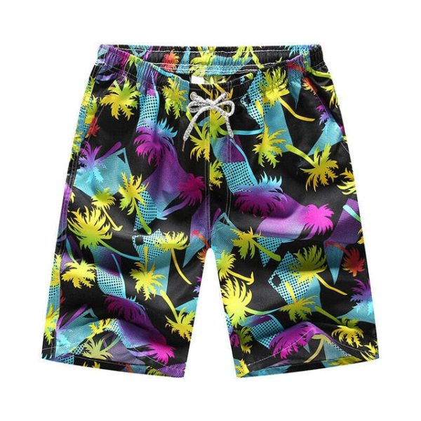 Hot Mens Board Short Print Swimwear Swimsuits Surf Board Beach Wear Male Casual Loose Swim Trunks Shorts Quick Dry For Cheap