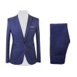 Formal Mens Suits with Pants Men s Blazer  Wedding Male Groom Tuxedos suit Prom (Jacket+Pants) costume homme Sale