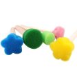 Children s DIY Painting Tool 5PCS Color Mini Sponge Brush Seal Online now