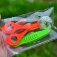 New Nature Exploration Toy Kit Kids Plant Insect Study Tool - Plastic Scissor Clamp Tweezers Inset Round Head Scissors Clamp Toy Online Sale