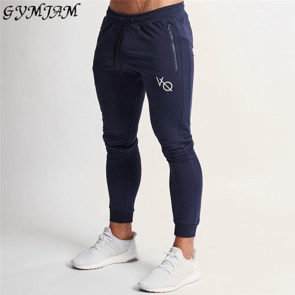 Cotton pocket zipper men s trousers street clothing casual pants jogger fashion men s fitness pants brand sports pants Discount