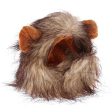 Funny Cute Pet Cat Costume Lion Mane Wig Cap Hat For Cat Dog Halloween Christmas Clothes Fancy Dress With Ears Pet Clothes Hot on Sale