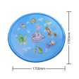 Children Play Water Mat Games Beach Pad Children Baby Play Game Outdoor Inflatable Spray Water Sprinkler Cushion Mat Toys Online Sale