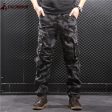 Camouflage Cargo Pants Men Multi Pocket Cotton Military Camo Pants Army Track Trousers Male Streetwear Overalls Pantalon Homme Fashion