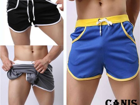 Hot Men Board Shorts Summer Beach Casual Loose Elastic Waist Sexy Comfort Athletic Gym Sports Training Swimwear Short Pants Sale