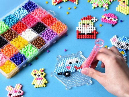 DIY Beads Crafts Set Educational Toys For Kids Colorful Creativity Magic Water Bead Accessories Christmas Gifts Toy For Children Online