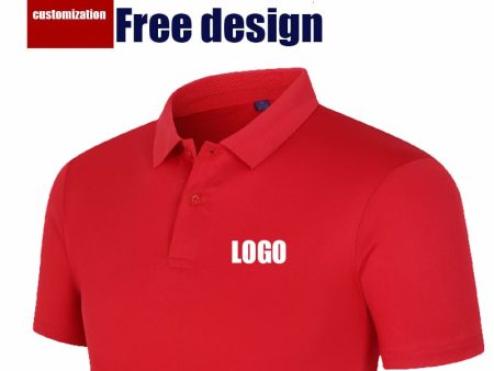 High-end customization POLO shirt custom work POLO short sleeve team high quality quick-drying shirt Adult and children sizes Discount