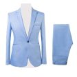 Formal Mens Suits with Pants Men s Blazer  Wedding Male Groom Tuxedos suit Prom (Jacket+Pants) costume homme Sale