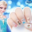 frozen 2 elsa anna Nail Stickers Toy new Disney Sofia White snow Princess Mickey Minnie girls  toys for girlfriend kids gift Online Sale