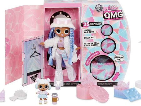 L.O.L Surprise! O.M.G. Winter Disco Snowlicious Fashion Doll & Sister LOL Doll For Kids Toy Sale