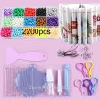 Fuse Beads Magic Water Creative Beads DIY set Pegboard Kit Craft Girls Gift kids toys for Children 8 10 years Pen Tweezer Tool Supply