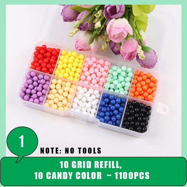 DIY Beads Crafts Set Educational Toys For Kids Colorful Creativity Magic Water Bead Accessories Christmas Gifts Toy For Children Online