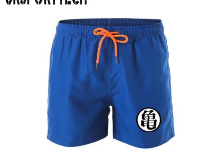 Dragon Ball Beach Shorts Men Bottoms Quick Dry Print Swimming Surfing Shorts Summer Draw String Elastic Waist Short Men Swimwear For Cheap