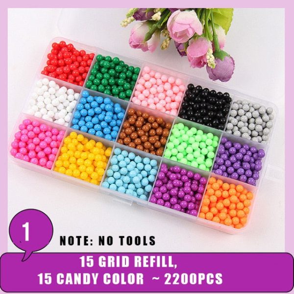 DIY Beads Crafts Set Educational Toys For Kids Colorful Creativity Magic Water Bead Accessories Christmas Gifts Toy For Children Online