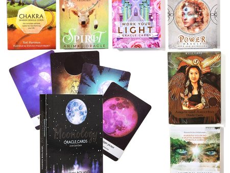 Moonology Oracles Card Deck Wisdom Messages Your Angel Goddess Power Work Keep Light Spirit Animal Ancestors the Light Mystical Cheap