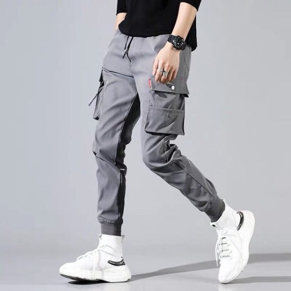 Men s Side Pockets Cargo Harem Pants 2020 Hip Hop Casual Male Tatical Joggers Trousers Fashion Casual Streetwear Pants Discount