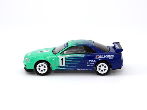 Tarmac x Greenlight Nissan GTR R 35 FALKEN Online Hot Sale