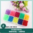 DIY Beads Crafts Set Educational Toys For Kids Colorful Creativity Magic Water Bead Accessories Christmas Gifts Toy For Children Online