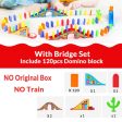 Automatic Laying Domino Brick Train Car Set sound light kids Colorful Plastic Dominoes Blocks Game Toys Set Gift for Girl boys Online now