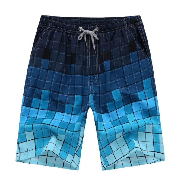 Hot Mens Board Short Print Swimwear Swimsuits Surf Board Beach Wear Male Casual Loose Swim Trunks Shorts Quick Dry For Cheap