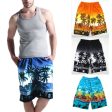 Summer Men Beach Shorts Printed Coconut Palm Tree Casual Board Shorts Swimwear Elastic Waist Quick Dry Short Boxers Online Sale