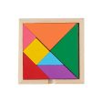 QWZ Montessori Wooden Toys Childhood Learning Toy Children Kids Baby Colorful Wooden Blocks Enlightenment Educational Toy Supply