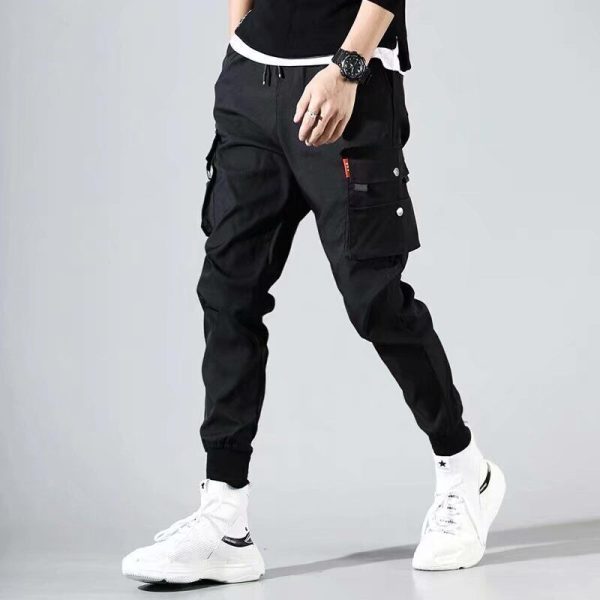 Men s Side Pockets Cargo Harem Pants 2020 Hip Hop Casual Male Tatical Joggers Trousers Fashion Casual Streetwear Pants Discount