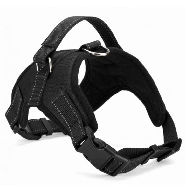 Nylon Heavy Duty Dog Pet Harness Collar Adjustable Padded Extra Big Large Medium Small Dog Harnesses vest Husky Dogs Supplies Online