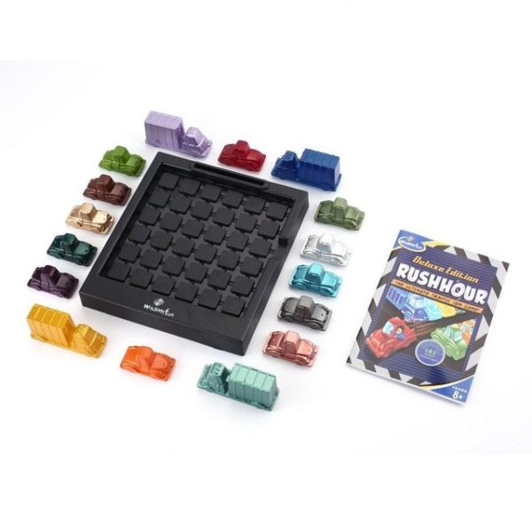 Funny Rush Hour Traffic Jam Game Thinkfun Replacement Pieces Parts Spares Logic Game Kids Toy Busy Hour Game Online Sale