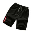 Summer Sports Shorts Men Cotton Quick-drying Swimming trunks Plus Size Casual Beach Shorts Solid Male Loose Drawstring Shorts Online Hot Sale