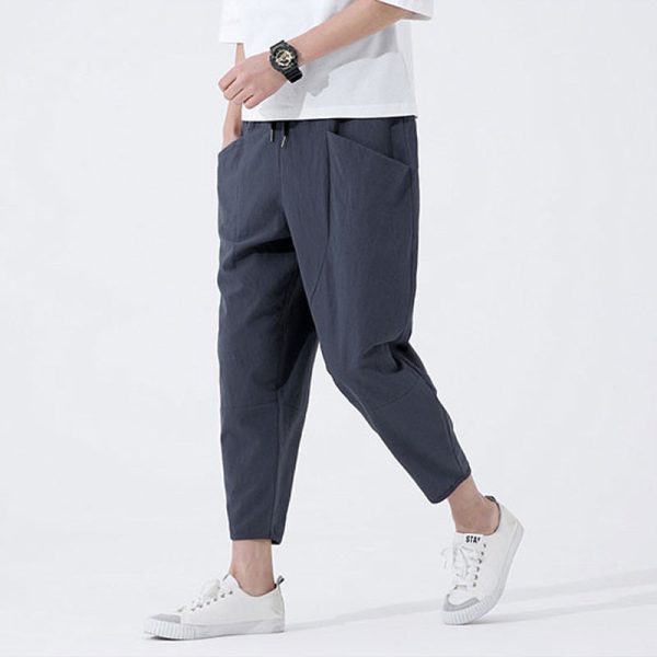 Legible Brand Casual Harem Pants Men Jogger Pants Men Loose Trousers Male Chinese Traditional Harajuku 2020 Summer Clothe For Cheap