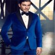 Costume Homme Mens Suits (Jacket+Pants) Latest Design Green Summer Beach Wedding Man Blazer Groom Tuxedo 2Piece men suit Fashion