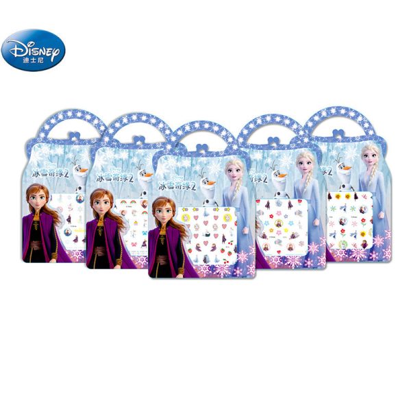 frozen 2 elsa anna Nail Stickers Toy new Disney Sofia White snow Princess Mickey Minnie girls  toys for girlfriend kids gift Online Sale