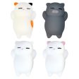 Cute Cat Squishy Toy Stress Relief Anti-stress Toys Kawaii Squishy Animal Cat Toy For Children Stress Relief Funny Gift Toy Sale