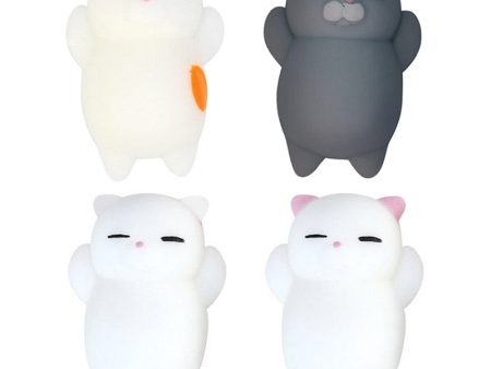 Cute Cat Squishy Toy Stress Relief Anti-stress Toys Kawaii Squishy Animal Cat Toy For Children Stress Relief Funny Gift Toy Sale